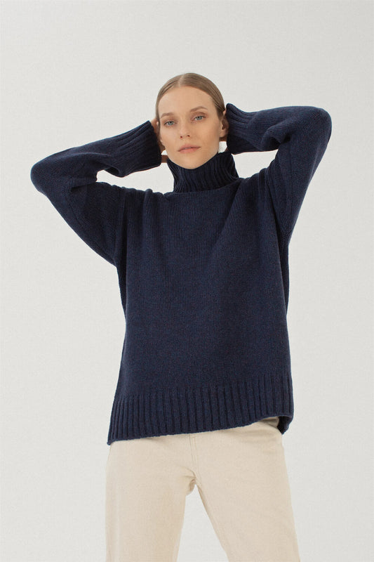 Merino & Cashmere Wool Knit Top – Soft, Cozy & Timeless Essential